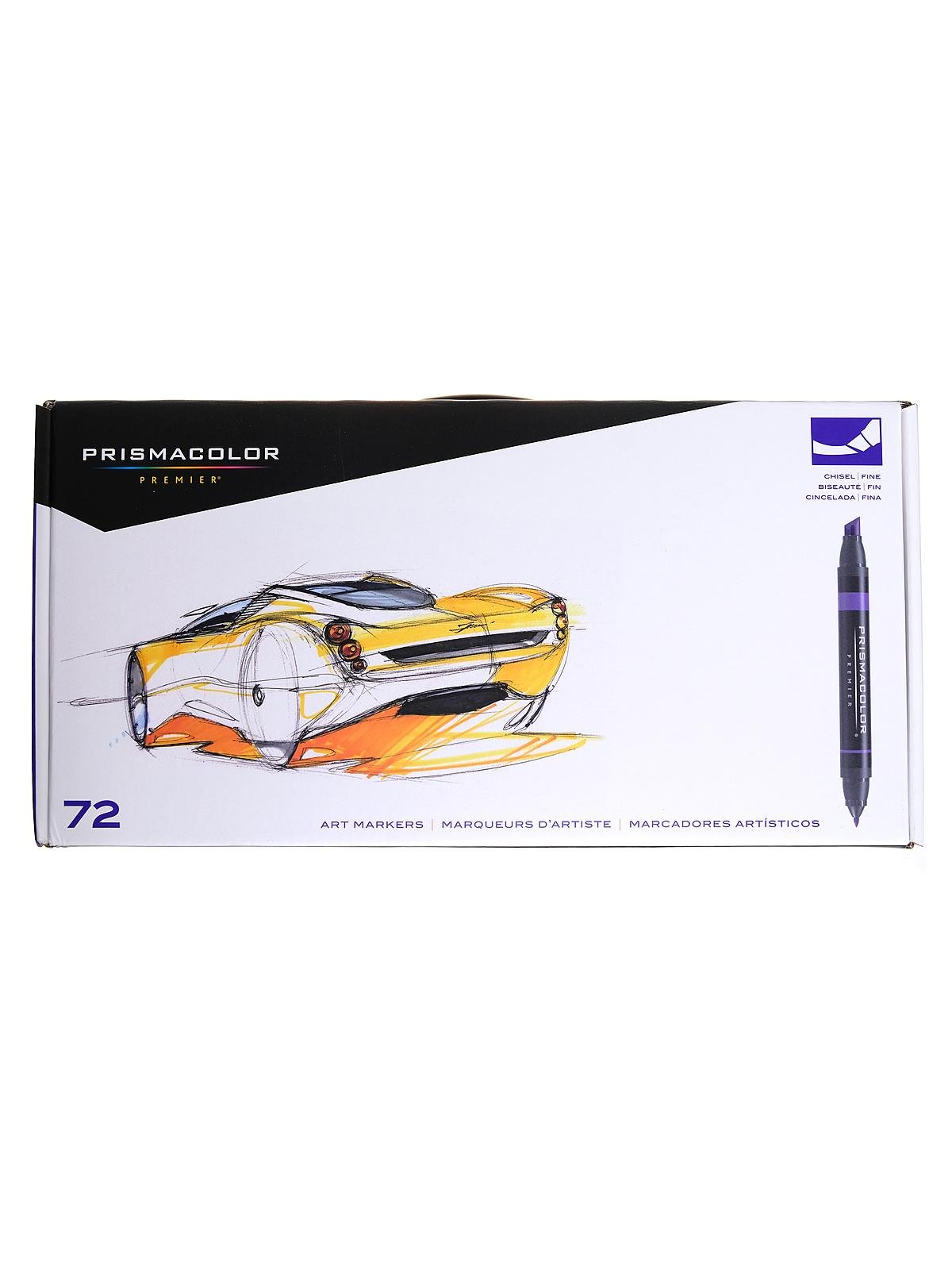 Prismacolor Premier Chisel/Fine Tip Art Markers 156 Marker Set (3746)