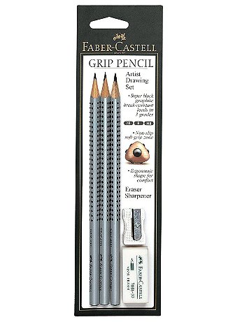 Faber-Castell - Grip Pencil Artist Drawing Set - Each