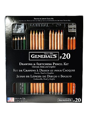 General's - Drawing Pencil Kit #20 - Each