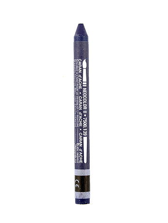 Caran d'Ache - Neocolor II Aquarelle Water Soluble Wax Pastels - Indigo Blue