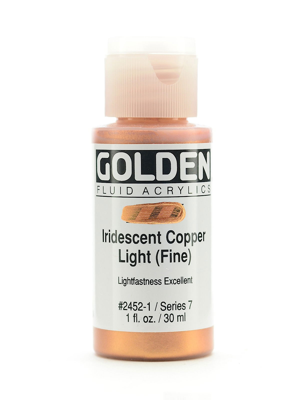 Iridescent Copper Light Fine