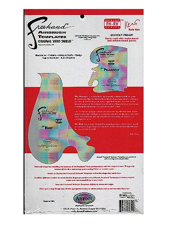 Artool - Freehand Airbrush Template Master Series by Radu Vero - Set of 2