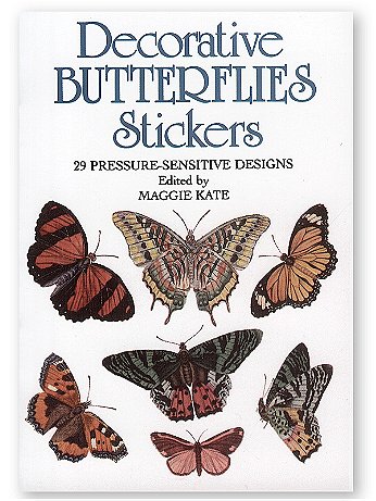 Dover - Decorative Butterflies Stickers - Decorative Butterflies Stickers