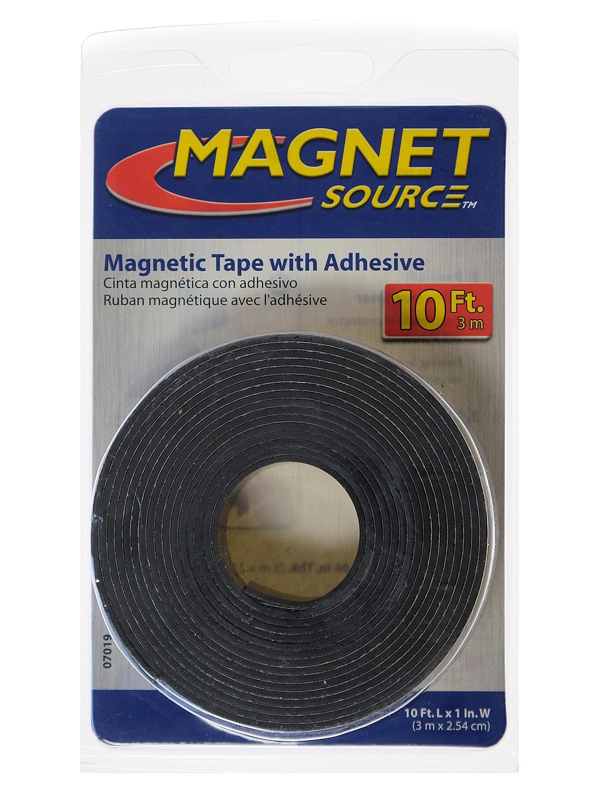 Sukh Magnetic Tape Magnetic Strips - 14.7 Feet Mgnets with Adhesive Backing  Magnetic Roll Magnet Band Strong Adhesive Cuttable Magnetic Sheets Magnets