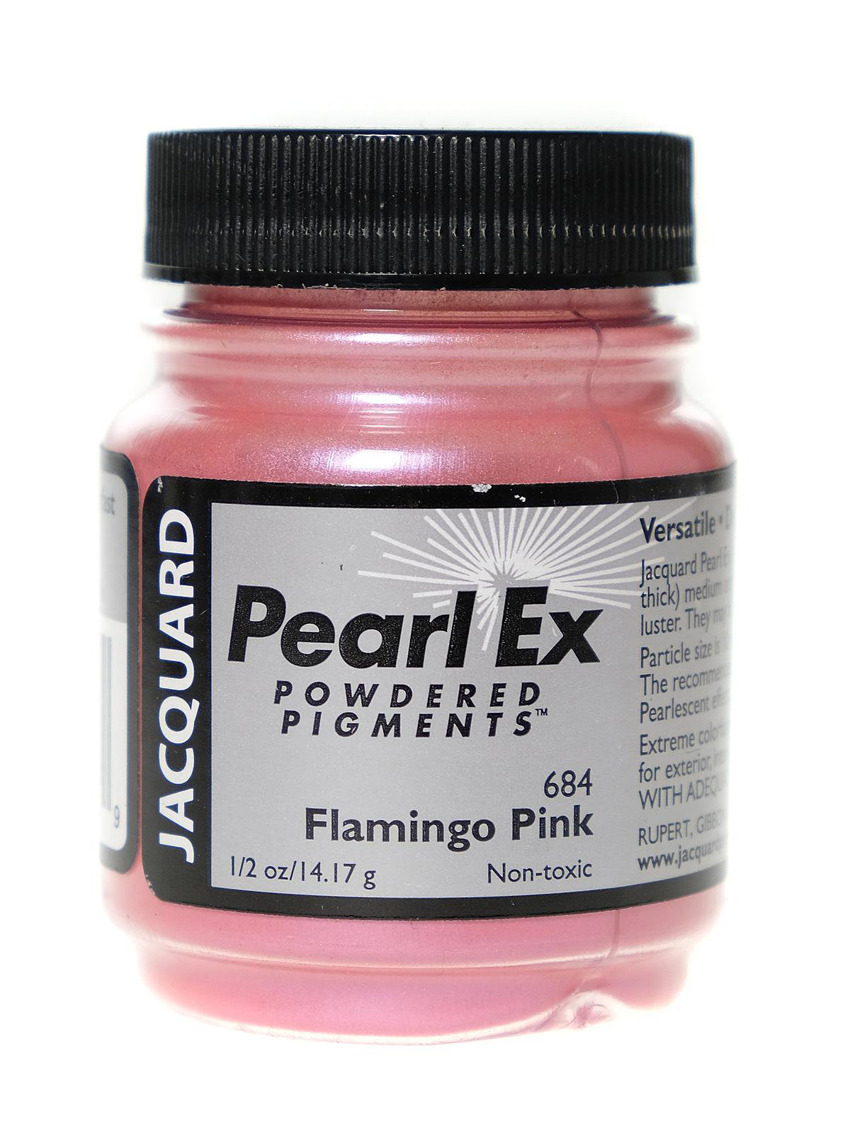 Jacquard Pearl EX Powdered Pigment - Pink Gold .75 oz.