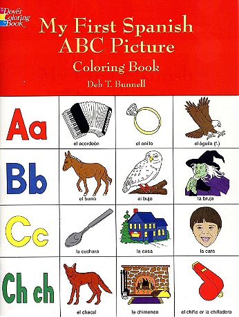 Dover - My First Spanish ABC Picture Coloring Book - My First Spanish ABC Picture Coloring Book