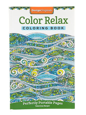 Design Originals - Small Coloring Books - Color Relax, 5713