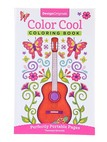 Design Originals - Small Coloring Books - Color Cool, 5712