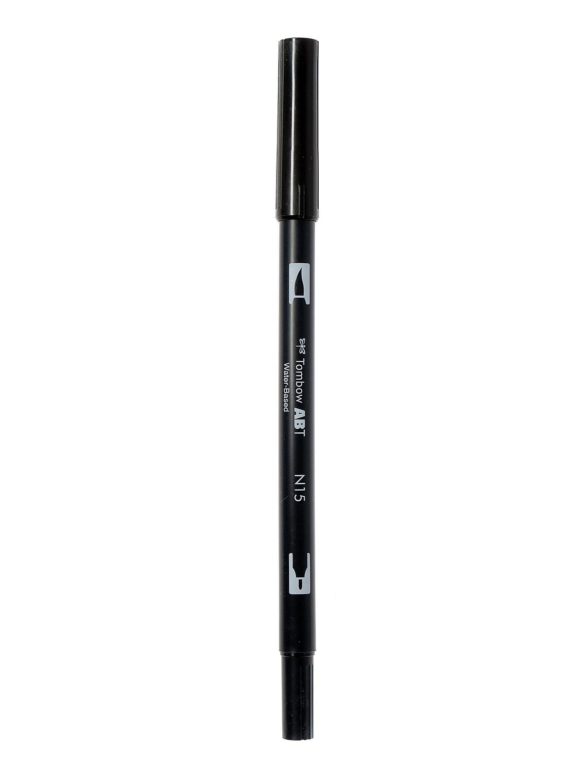 Tombow Abt Dual Brush Pen - N15 - Black