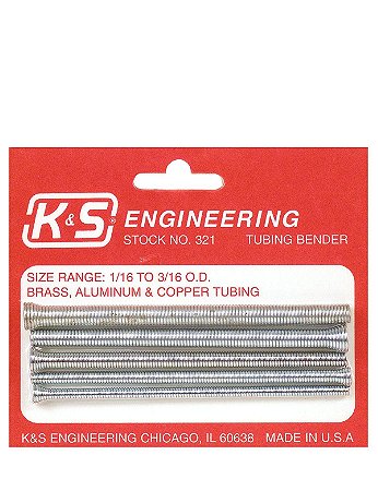 K & S - Tubing Benders - Pack of 5