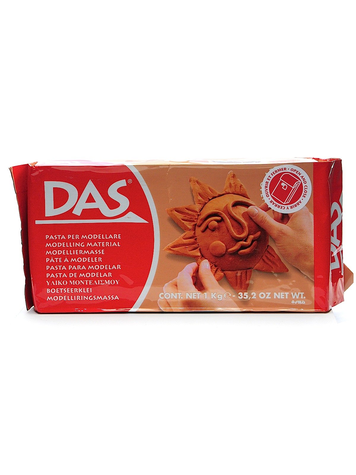 DAS Air Hardening Modeling Clay, 2.2 lb Block, White (387500) : Artists  Clays : Arts, Crafts & Sewing 