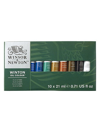 Winsor & Newton - Winton Oil Colour Basic Set - Set of 10