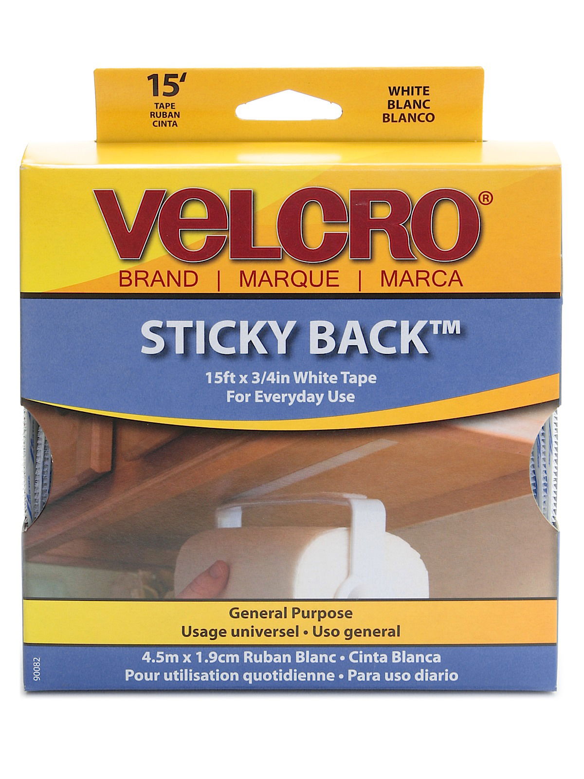 Velcro sticky online back