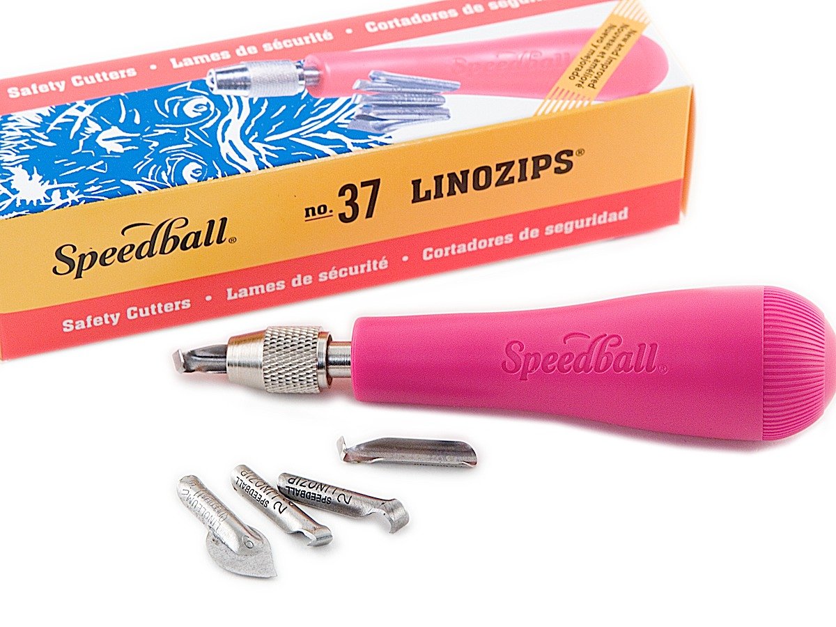 Speedball Lino Cutter Set - 1 Handle