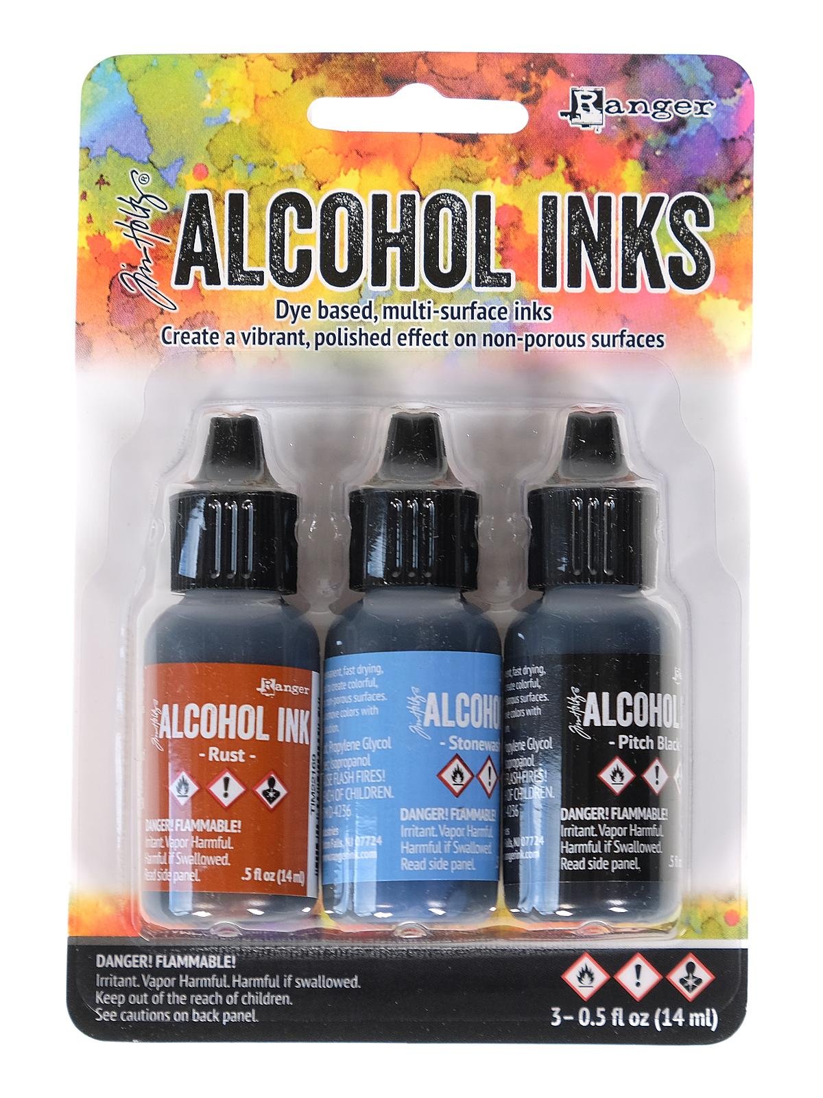 Video Review: Ranger Ink and Tim Holtz New Alcohol Inks