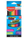 Maped - Triangular Colored Pencil Sets assorted set of 12