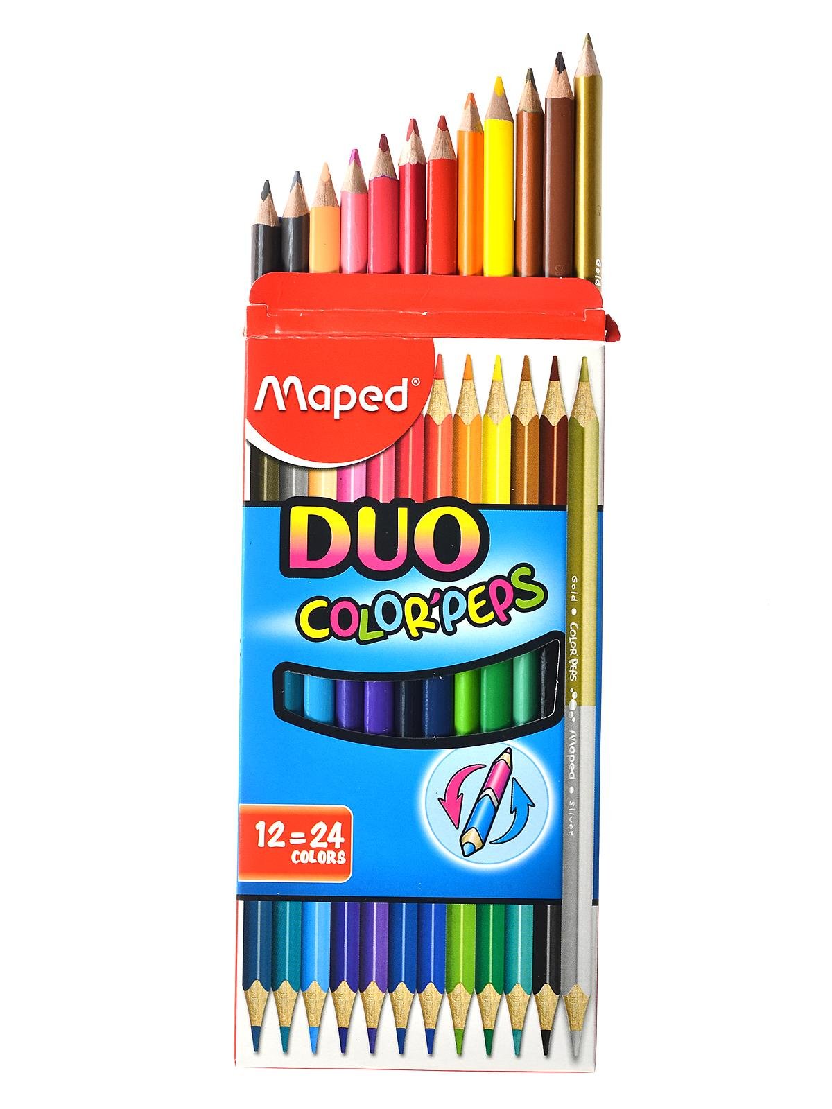 Assorted Set of 24 Duo Colors