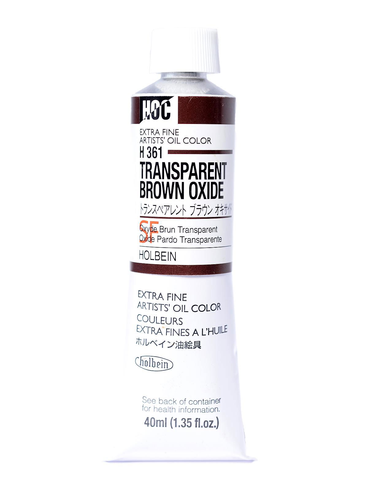 Transparent Brown Oxide