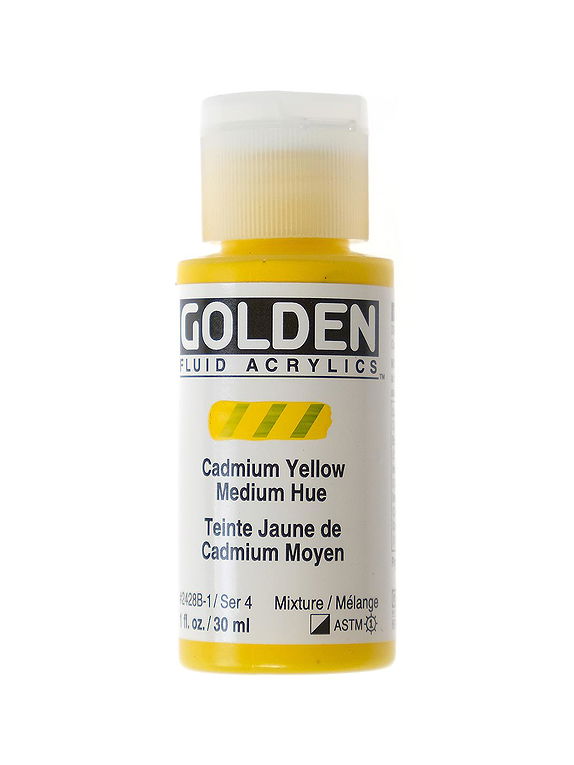 Cadmium Yellow Light (Hue) (1oz Fluid Acrylic)