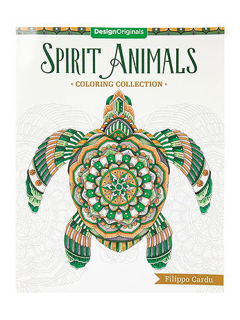 Design Originals - Coloring Activity Books - Spirit Animals