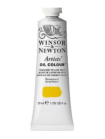 Winsor & Newton - Artists' Oil Colours - Cadmium Yellow Pale, 118, 37 ml