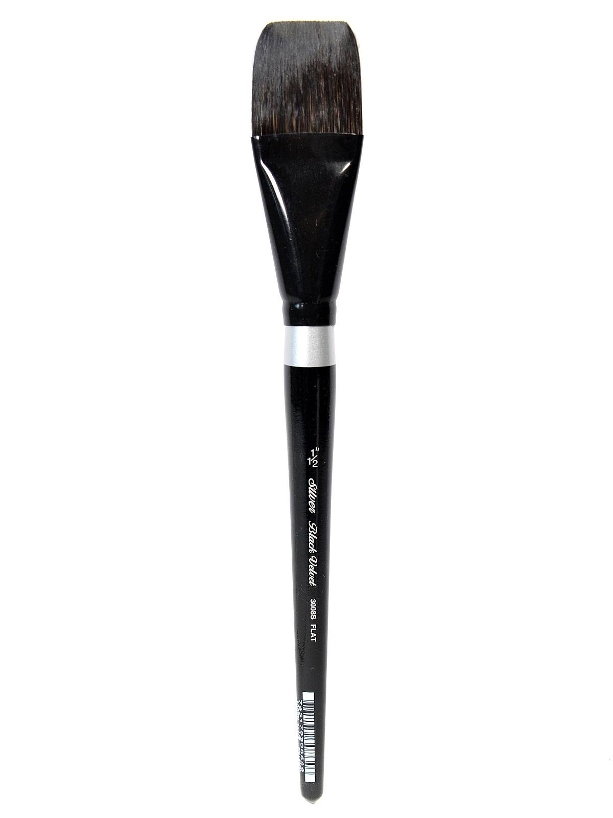 Silver Brush : Black Velvet : Squirrel & Risslon Brush : Series 3012S :  Dagger Striper : Size 1/4in