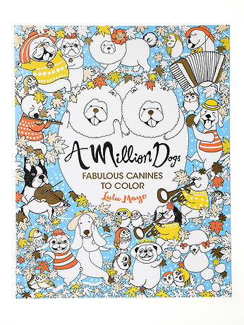 Union Square & Co - Coloring Books - A Million Dogs