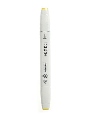 ShinHan - Touch Twin Brush Markers - Canaria Yellow, Y45