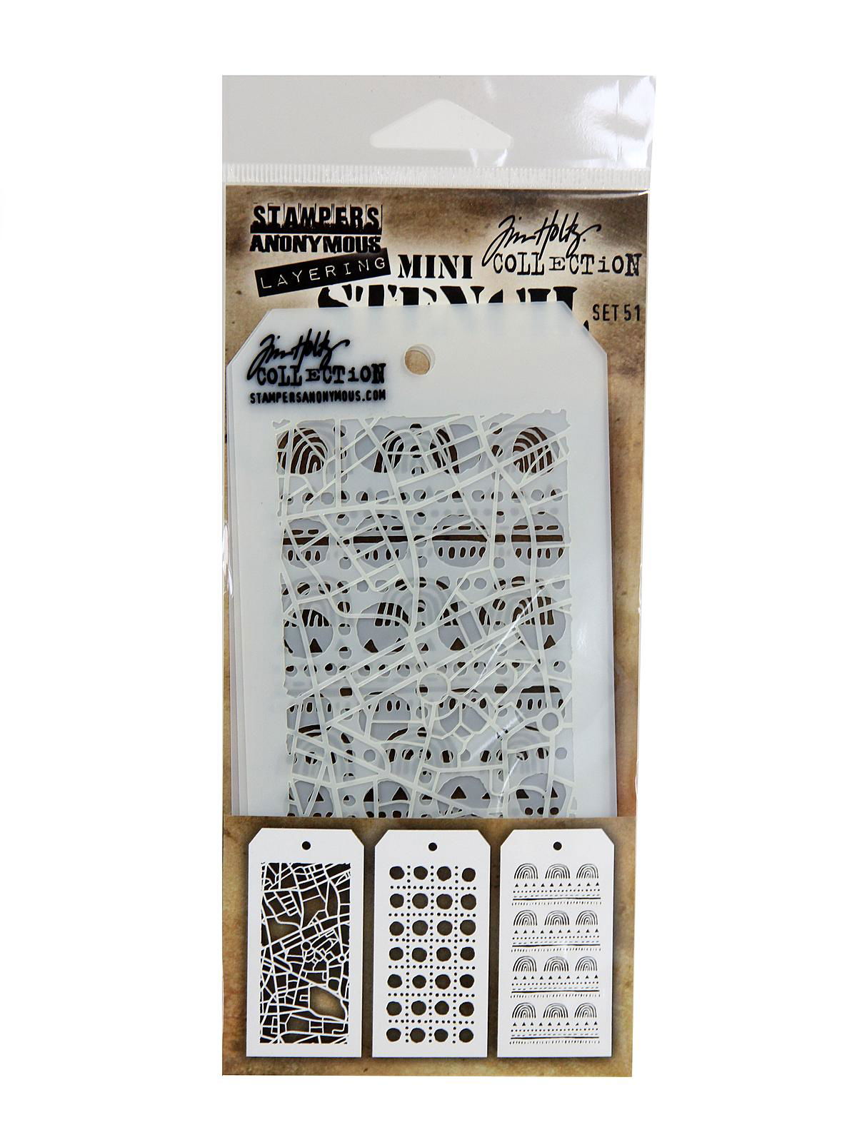 Stamper's Anonymous Tim Holtz Layering Stencils