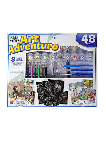 Royal & Langnickel - Art Adventure Super Value Sets - White Set, AVS-102