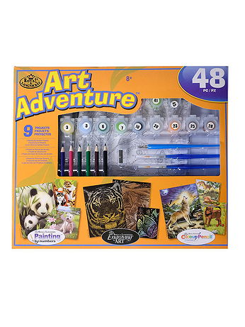 Royal & Langnickel - Art Adventure Super Value Sets - Orange Set, AVS-104