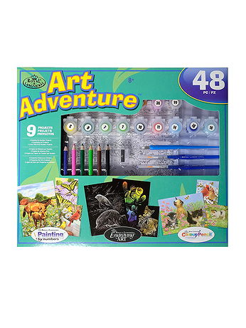 Royal & Langnickel - Art Adventure Super Value Sets - Blue Set, AVS-105