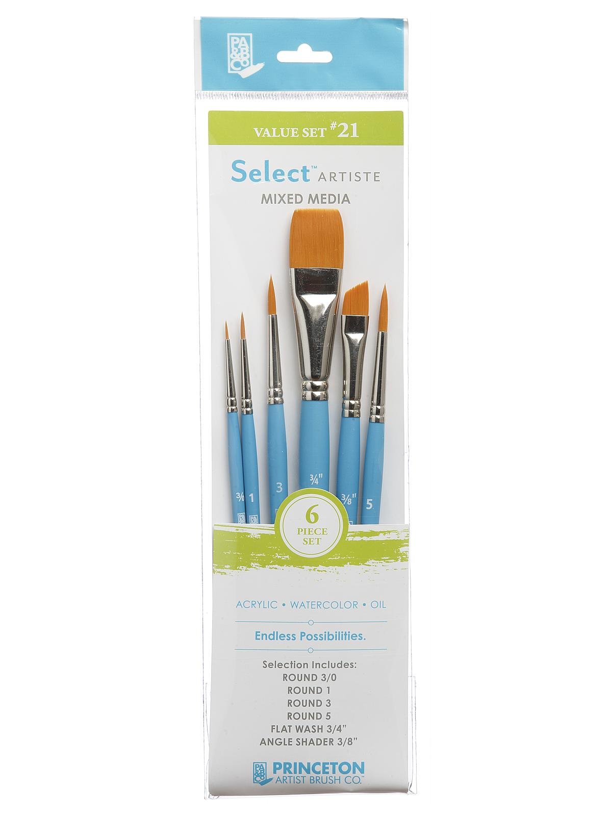 Princeton Select Brush Value Set #14