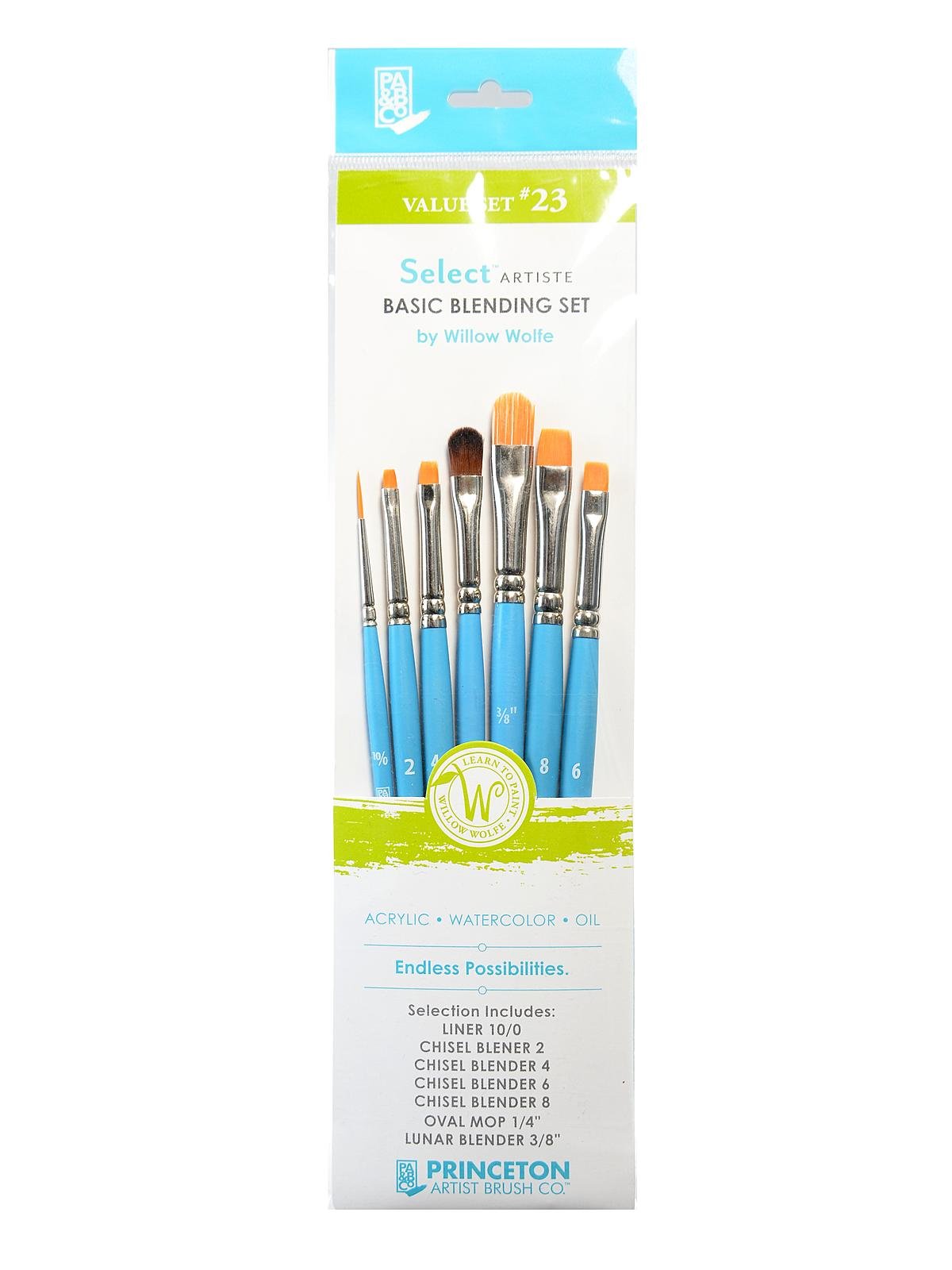 Princeton Select Value Series Set #15 - Brushes and More