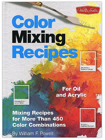 Walter Foster - Color Mixing Recipes for Oil and Acrylic - Each