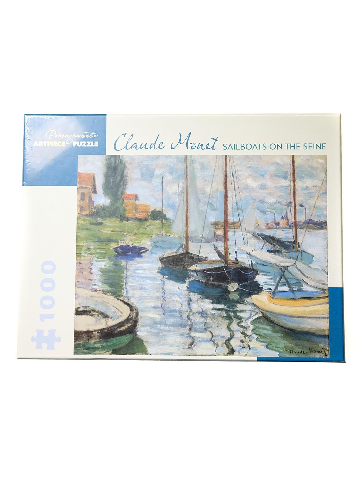 Claude Monet: Sailboats on The Seine