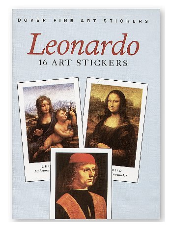 Dover - Leonardo: 16 Art Stickers - Leonardo: 16 Art Stickers