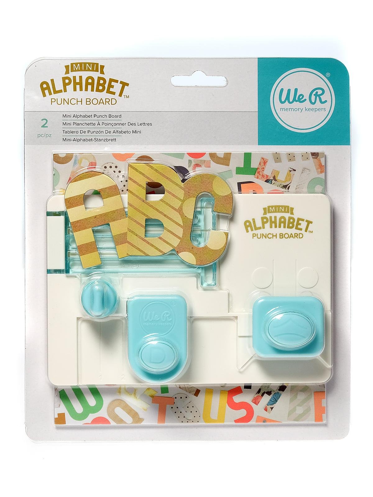 We R Memory Keepers Mini Alphabet Punch Board Review – Tin Teddy