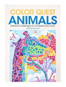 Sourcebooks - Color Quest Adult Coloring Book animals