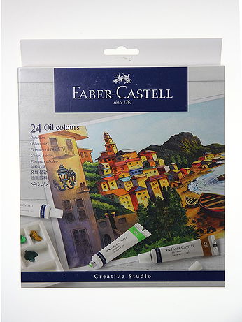 Faber-Castell - Oil Color Paint Sets - Set of 24