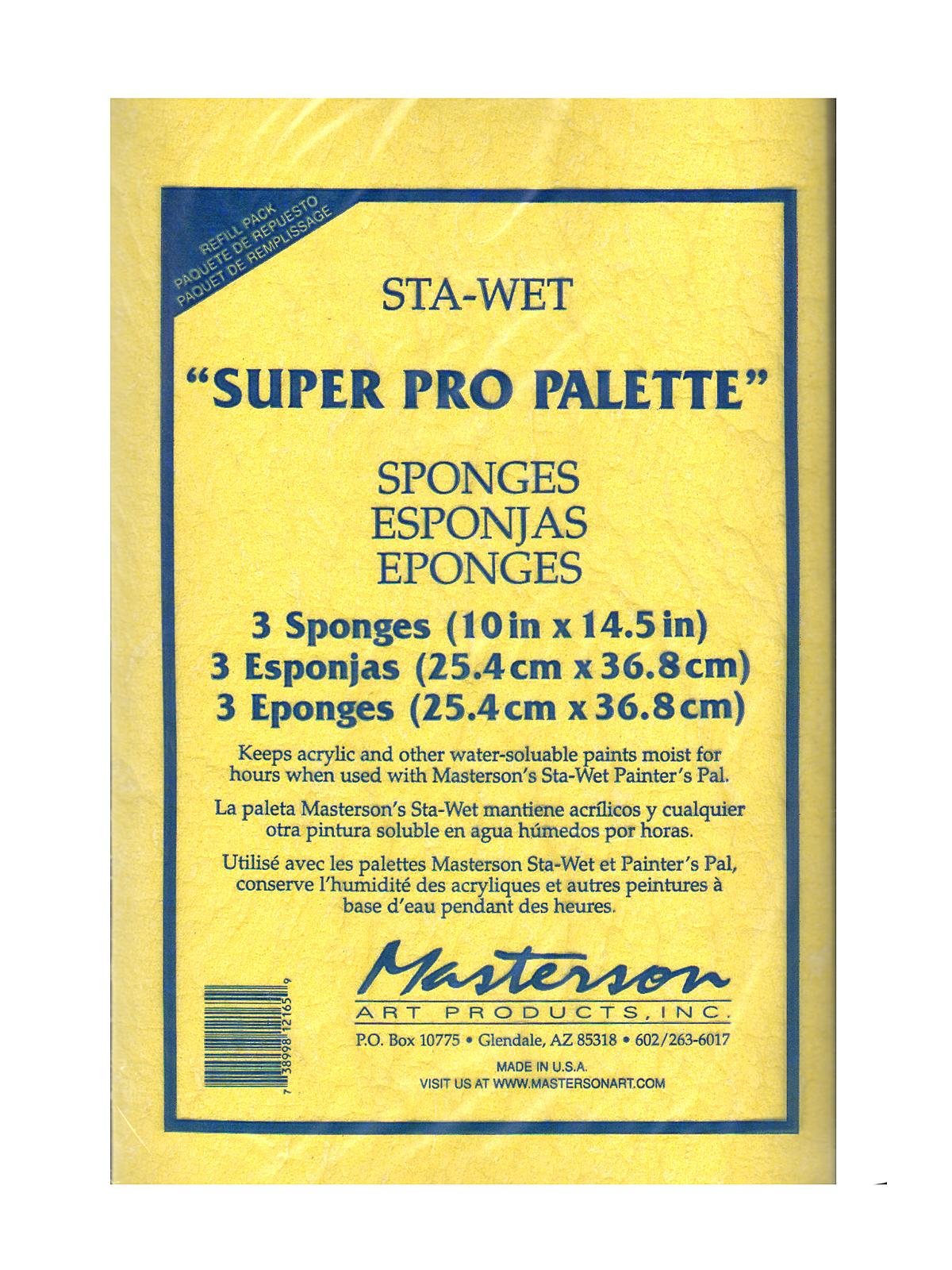 Masterson Sta-Wet Super Pro Palette