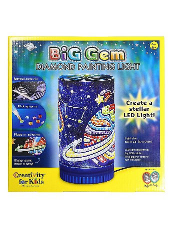 Creativity For Kids - Big Gem Diamond Painting Light - Kit