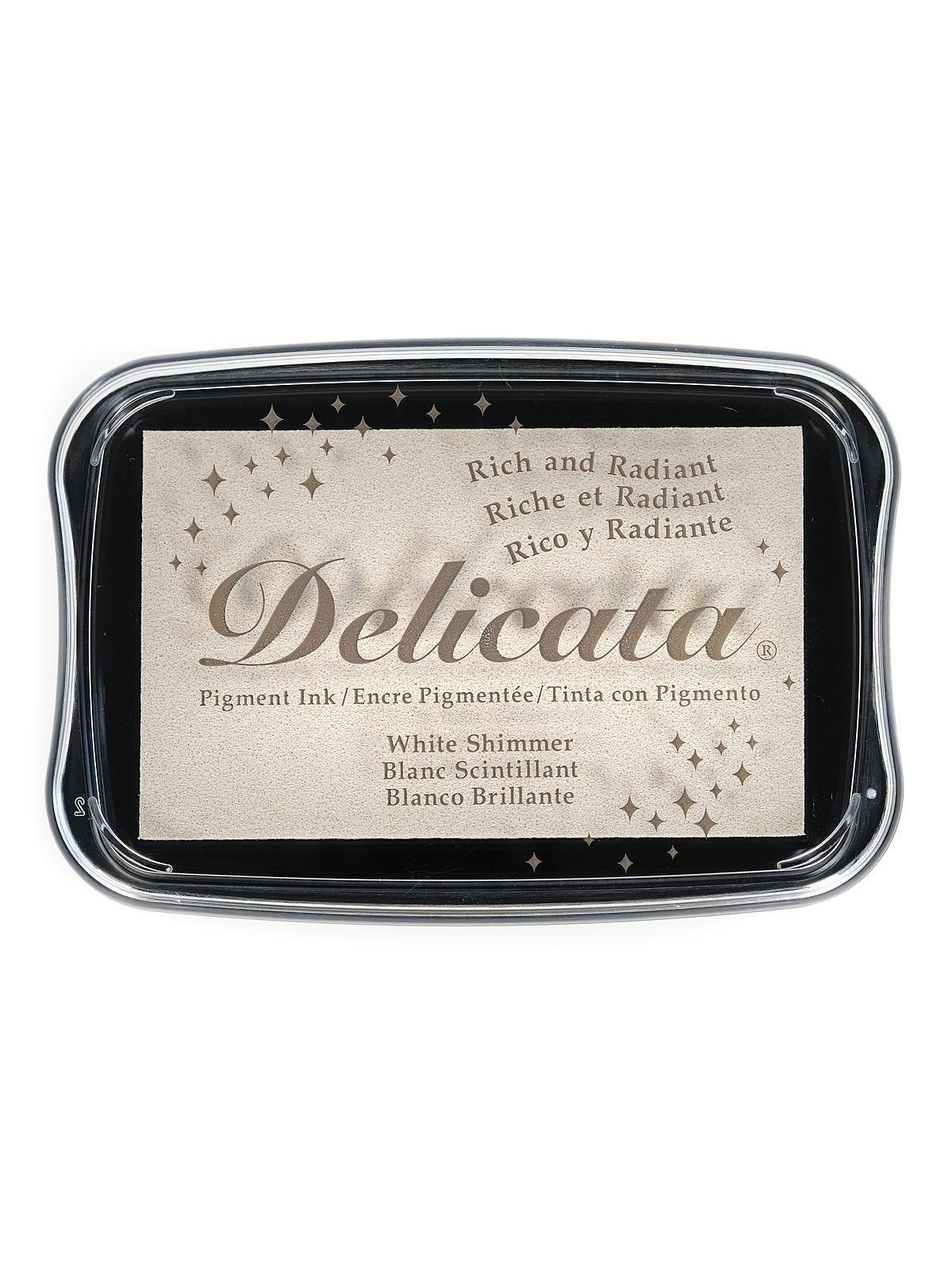 Delicata Silver Metallic Archival Ink Stamp Pad (2.625 x 3.75