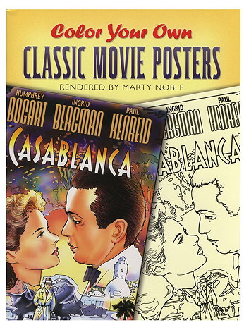 Dover - Color Your Own Classic Movie Posters - Color Your Own Classic Movie Posters