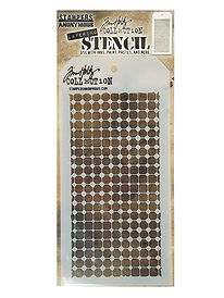 Tim Holtz Layering Stencil - Dotted THS100