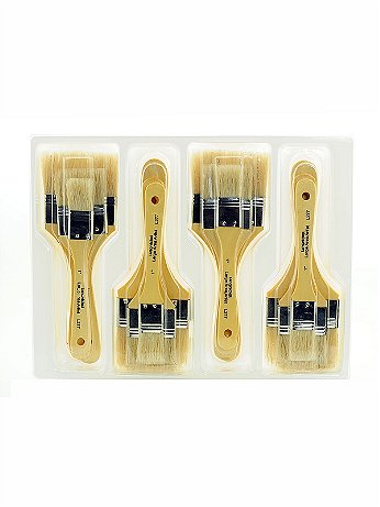 Royal & Langnickel - Bristle Hair Large Area Brushes - Classroom Value Pack - Pack of 12
