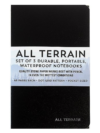 Peter Pauper - All Terrain: The Waterproof Notebook - Each