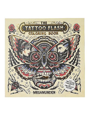 Laurence King - The Tattoo Flash Coloring Book - Each