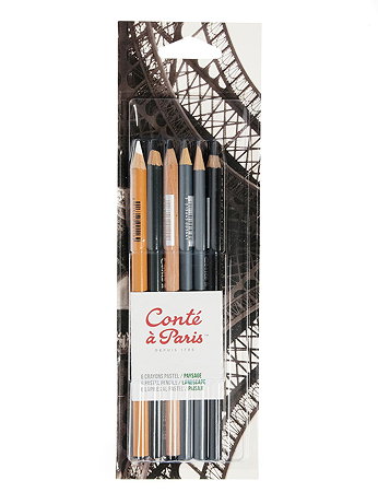 Conte - Pencil Sets - Drawing, Set of 6