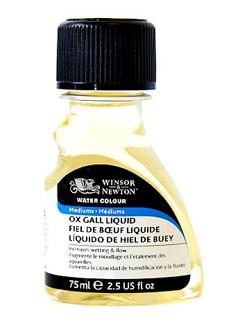 Winsor & Newton - Water Colour Ox Gall Liquid Medium - 75 ml